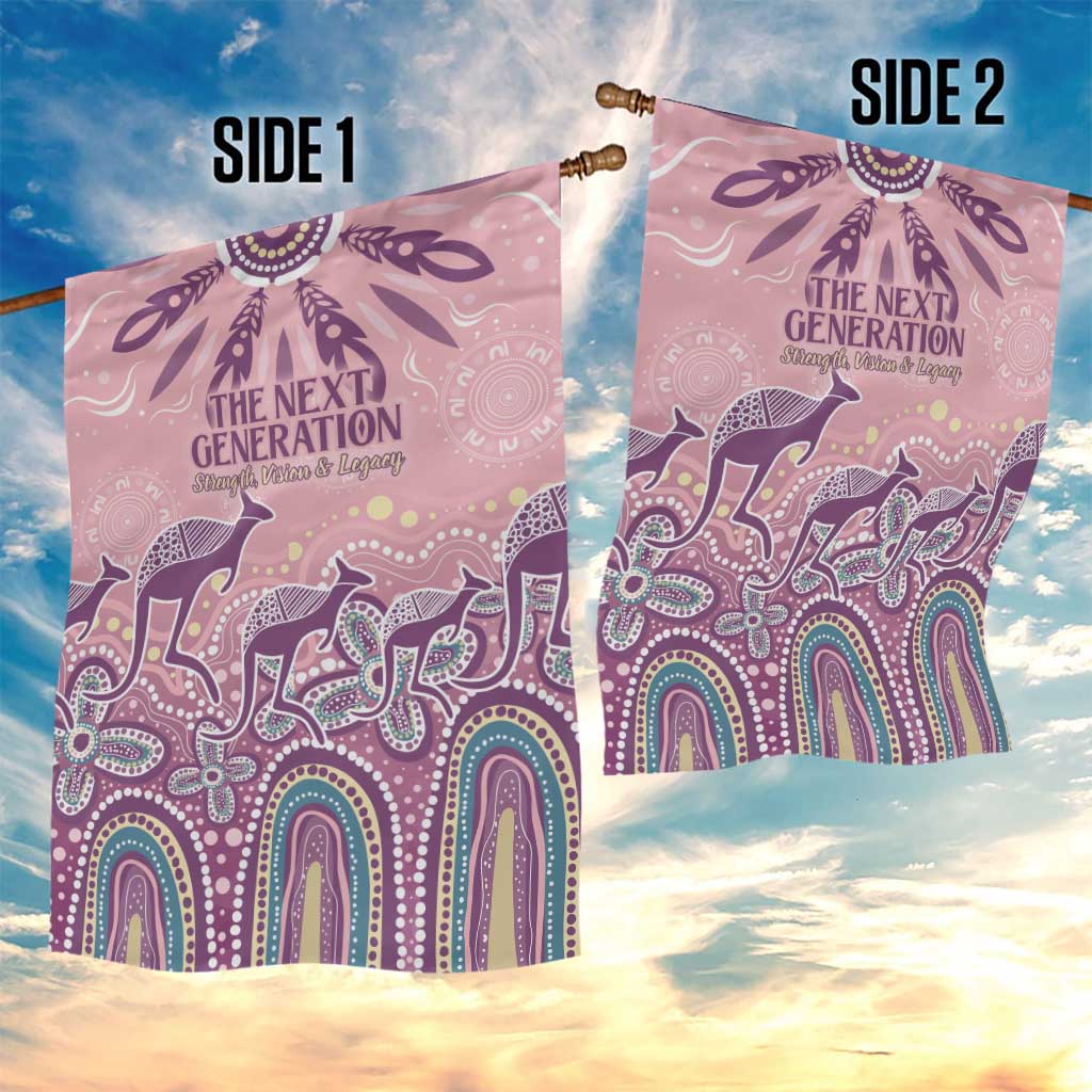 NAIDOC Week 2025 Indigenous Garden Flag Pastel Dream