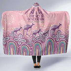 NAIDOC Week 2025 Indigenous Hooded Blanket Pastel Dream