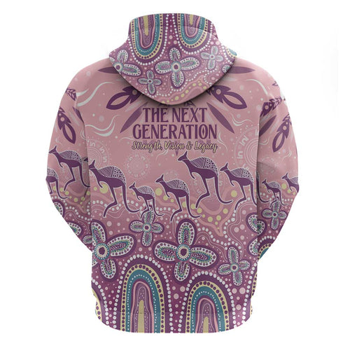 NAIDOC Week 2025 Indigenous Hoodie Pastel Dream
