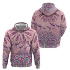 NAIDOC Week 2025 Indigenous Hoodie Pastel Dream