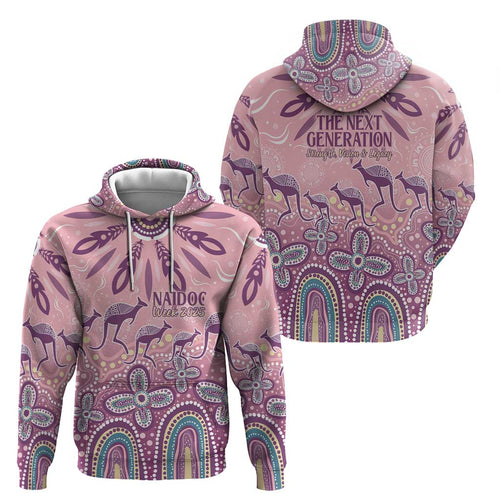 NAIDOC Week 2025 Indigenous Hoodie Pastel Dream