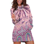 NAIDOC Week 2025 Indigenous Hoodie Dress Pastel Dream