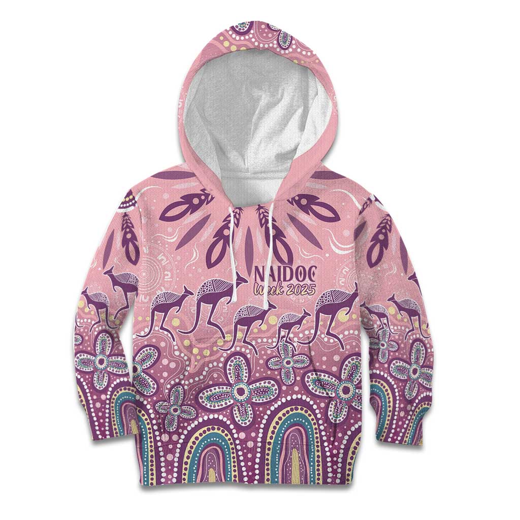 NAIDOC Week 2025 Indigenous Kid Hoodie Pastel Dream
