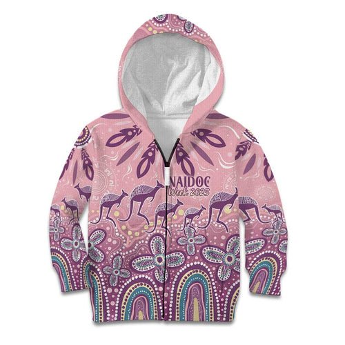 NAIDOC Week 2025 Indigenous Kid Hoodie Pastel Dream