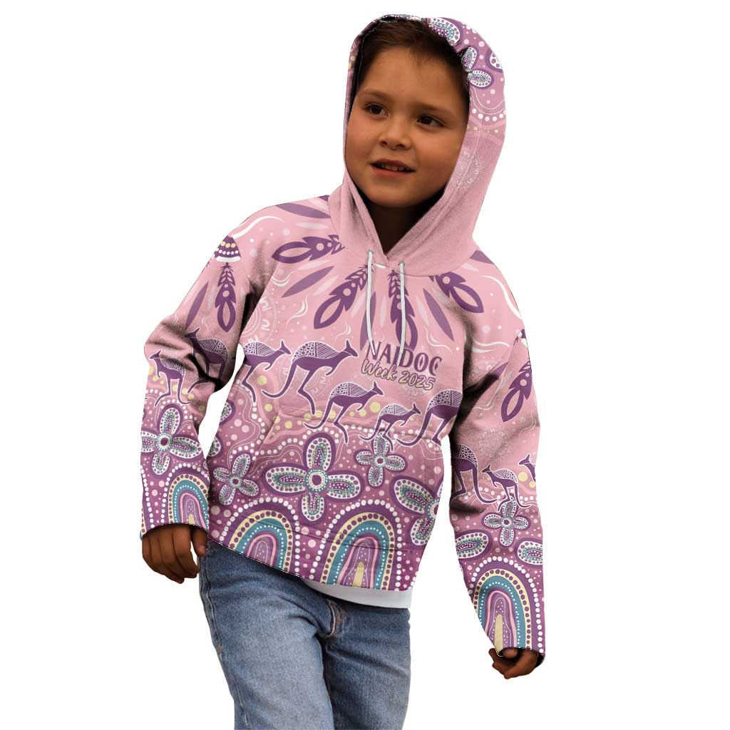 NAIDOC Week 2025 Indigenous Kid Hoodie Pastel Dream