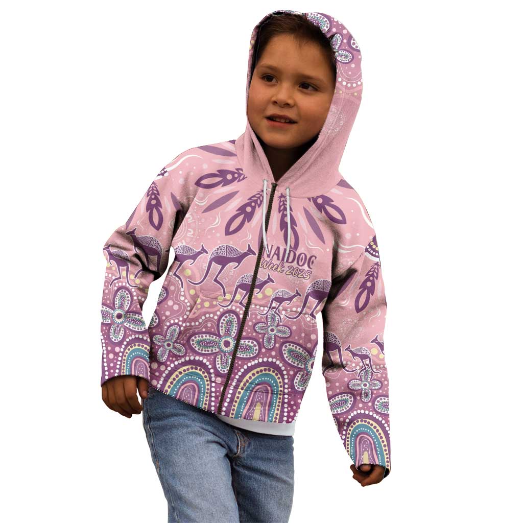 NAIDOC Week 2025 Indigenous Kid Hoodie Pastel Dream