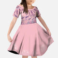 NAIDOC Week 2025 Indigenous Kid Short Sleeve Dress Pastel Dream