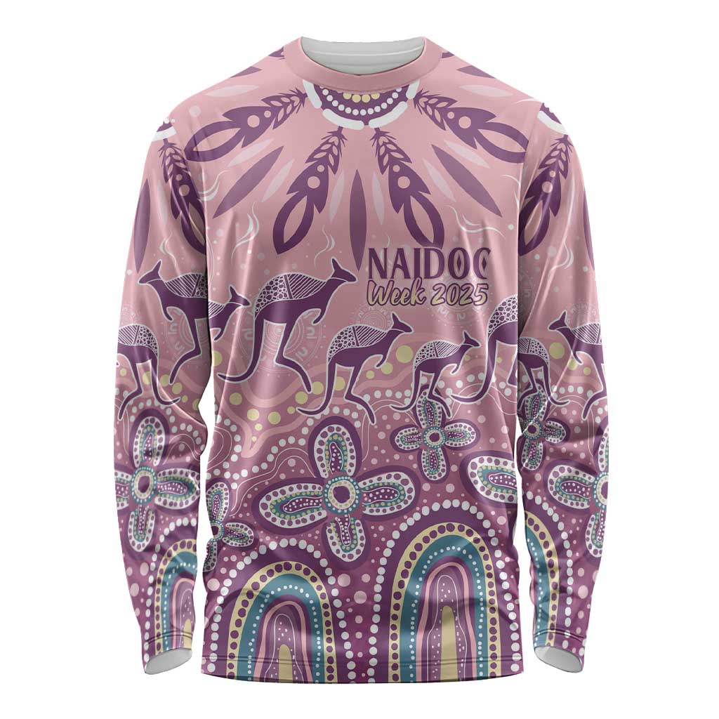 NAIDOC Week 2025 Indigenous Long Sleeve Shirt Pastel Dream