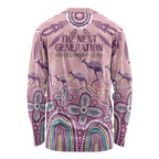NAIDOC Week 2025 Indigenous Long Sleeve Shirt Pastel Dream