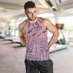 NAIDOC Week 2025 Indigenous Men Tank Top Pastel Dream