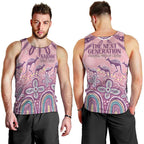 NAIDOC Week 2025 Indigenous Men Tank Top Pastel Dream