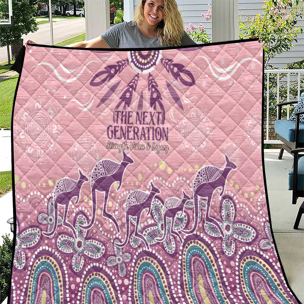 NAIDOC Week 2025 Indigenous Quilt Pastel Dream