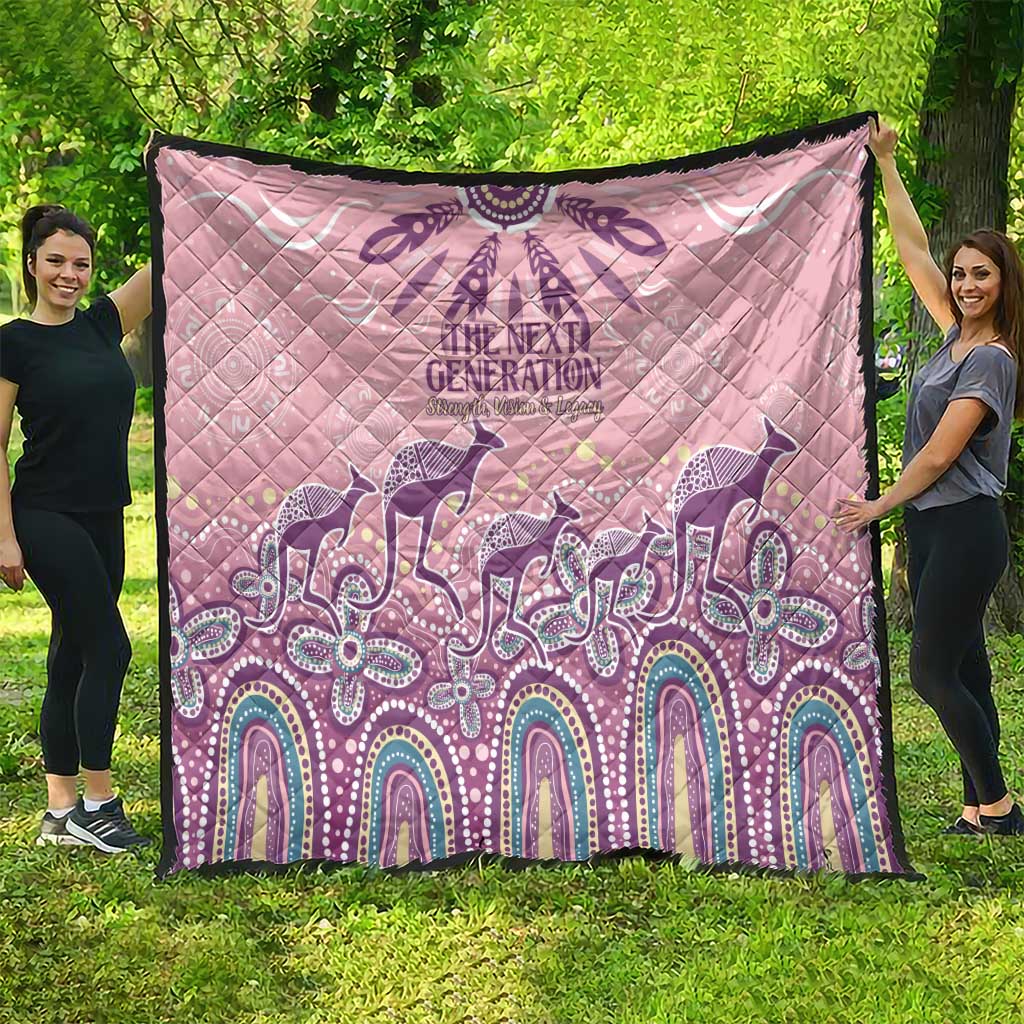 NAIDOC Week 2025 Indigenous Quilt Pastel Dream