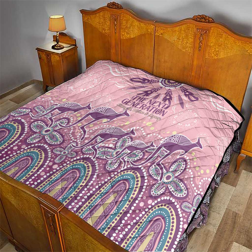 NAIDOC Week 2025 Indigenous Quilt Pastel Dream