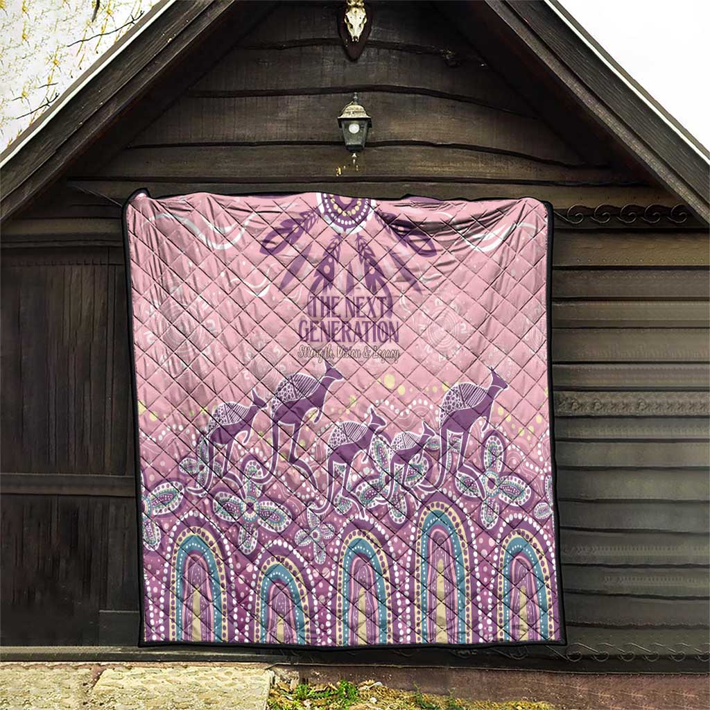 NAIDOC Week 2025 Indigenous Quilt Pastel Dream