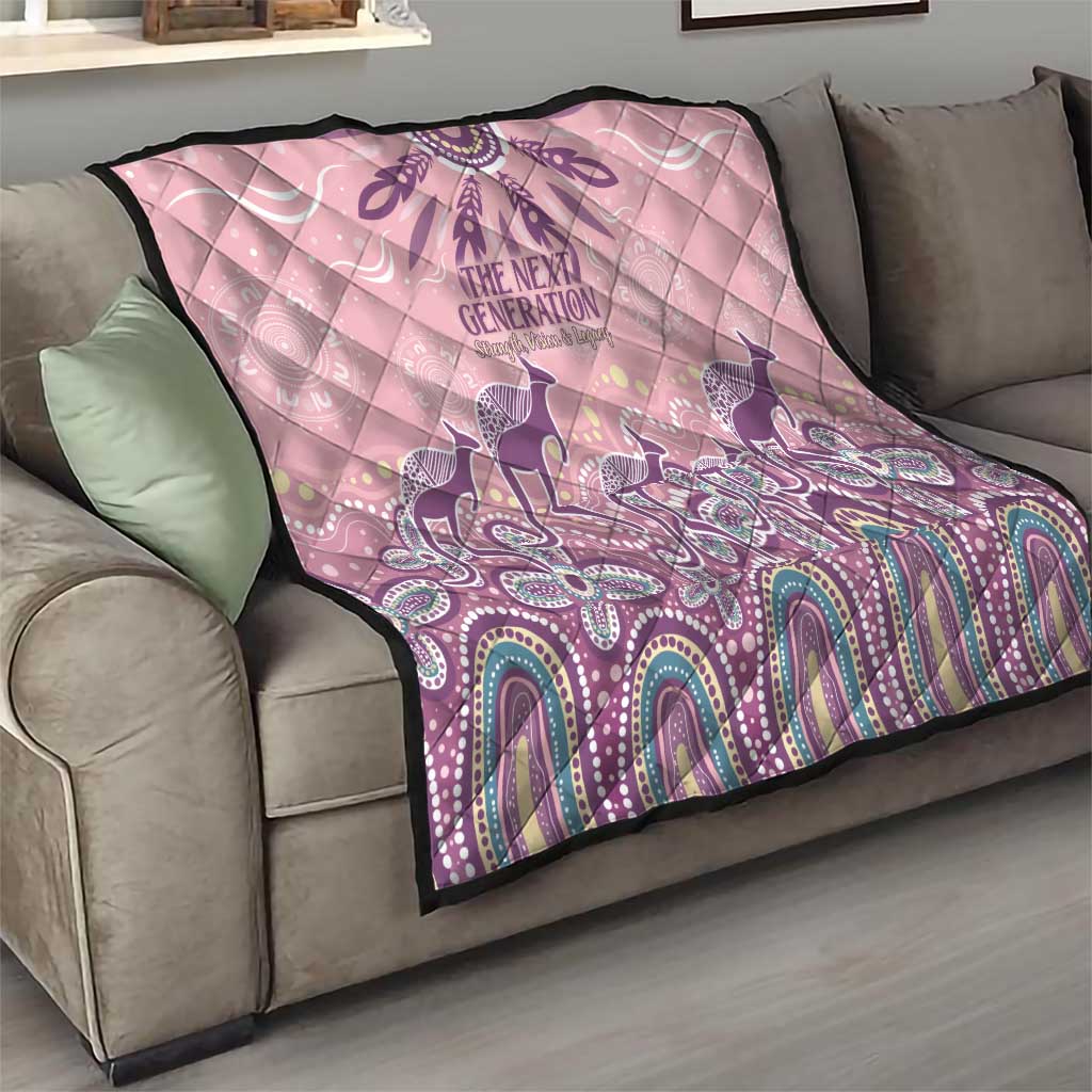 NAIDOC Week 2025 Indigenous Quilt Pastel Dream