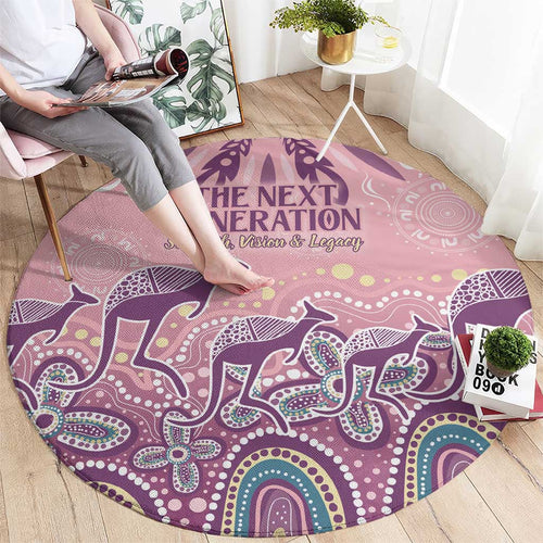 NAIDOC Week 2025 Indigenous Round Carpet Pastel Dream
