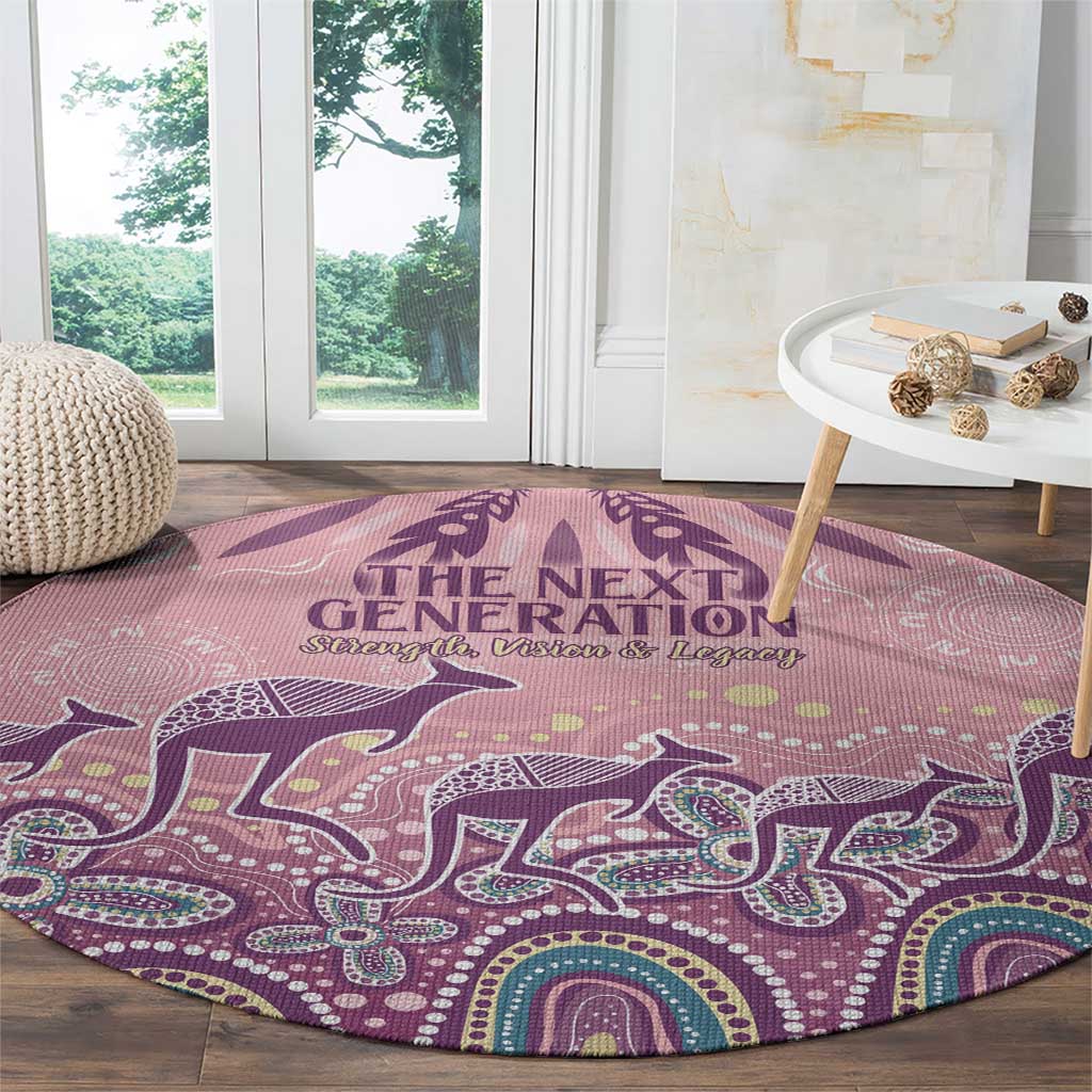 NAIDOC Week 2025 Indigenous Round Carpet Pastel Dream