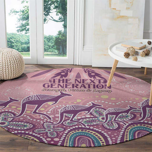 NAIDOC Week 2025 Indigenous Round Carpet Pastel Dream