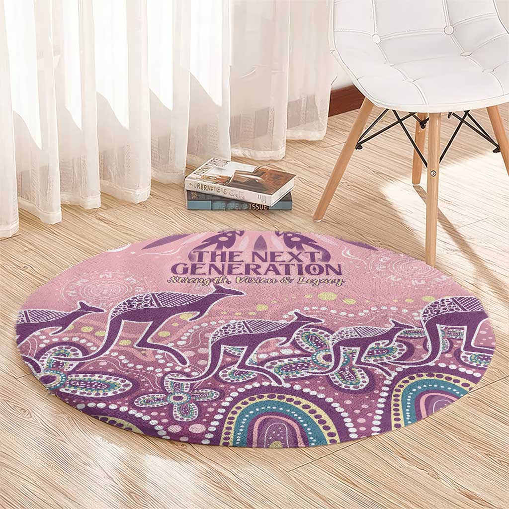 NAIDOC Week 2025 Indigenous Round Carpet Pastel Dream