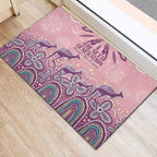 NAIDOC Week 2025 Indigenous Rubber Doormat Pastel Dream