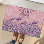 NAIDOC Week 2025 Indigenous Rubber Doormat Pastel Dream