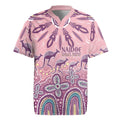 NAIDOC Week 2025 Indigenous Rugby Jersey Pastel Dream