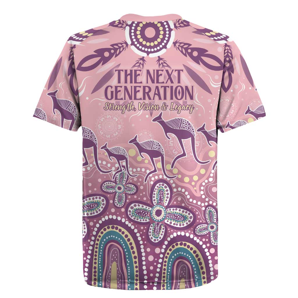 NAIDOC Week 2025 Indigenous Rugby Jersey Pastel Dream