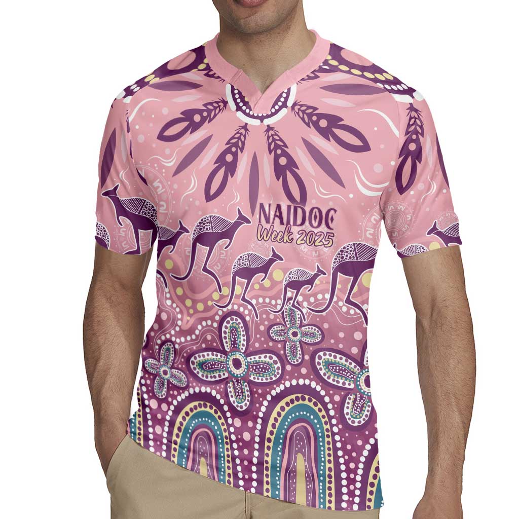 NAIDOC Week 2025 Indigenous Rugby Jersey Pastel Dream