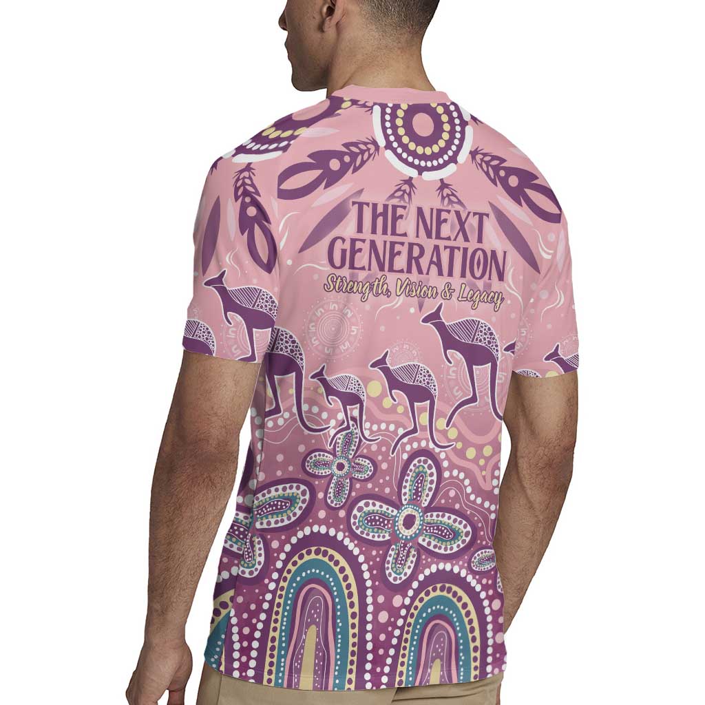 NAIDOC Week 2025 Indigenous Rugby Jersey Pastel Dream