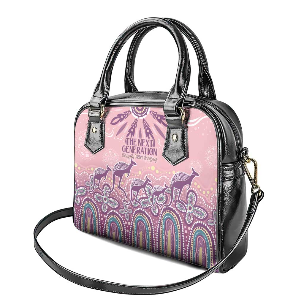NAIDOC Week 2025 Indigenous Shoulder Handbag Pastel Dream