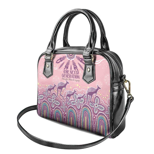 NAIDOC Week 2025 Indigenous Shoulder Handbag Pastel Dream