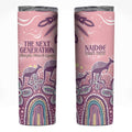 NAIDOC Week 2025 Indigenous Skinny Tumbler Pastel Dream