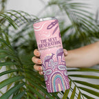 NAIDOC Week 2025 Indigenous Skinny Tumbler Pastel Dream