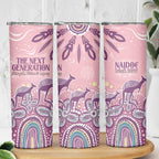 NAIDOC Week 2025 Indigenous Skinny Tumbler Pastel Dream