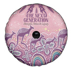NAIDOC Week 2025 Indigenous Spare Tire Cover Pastel Dream