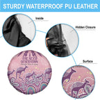 NAIDOC Week 2025 Indigenous Spare Tire Cover Pastel Dream