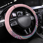 NAIDOC Week 2025 Indigenous Steering Wheel Cover Pastel Dream