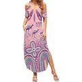 NAIDOC Week 2025 Indigenous Summer Maxi Dress Pastel Dream