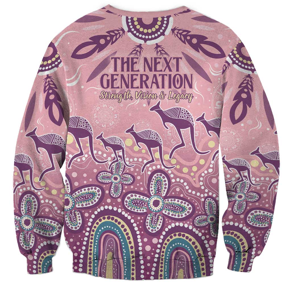 NAIDOC Week 2025 Indigenous Sweatshirt Pastel Dream