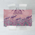 NAIDOC Week 2025 Indigenous Tablecloth Pastel Dream