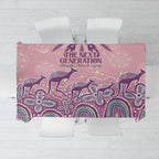 NAIDOC Week 2025 Indigenous Tablecloth Pastel Dream