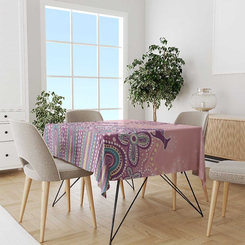 NAIDOC Week 2025 Indigenous Tablecloth Pastel Dream