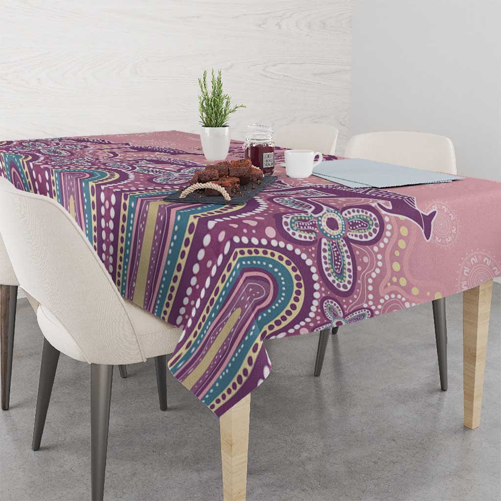 NAIDOC Week 2025 Indigenous Tablecloth Pastel Dream