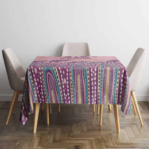 NAIDOC Week 2025 Indigenous Tablecloth Pastel Dream