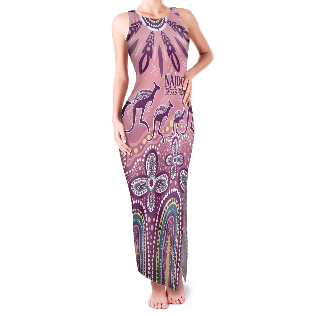 NAIDOC Week 2025 Indigenous Tank Maxi Dress Pastel Dream