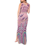 NAIDOC Week 2025 Indigenous Tank Maxi Dress Pastel Dream