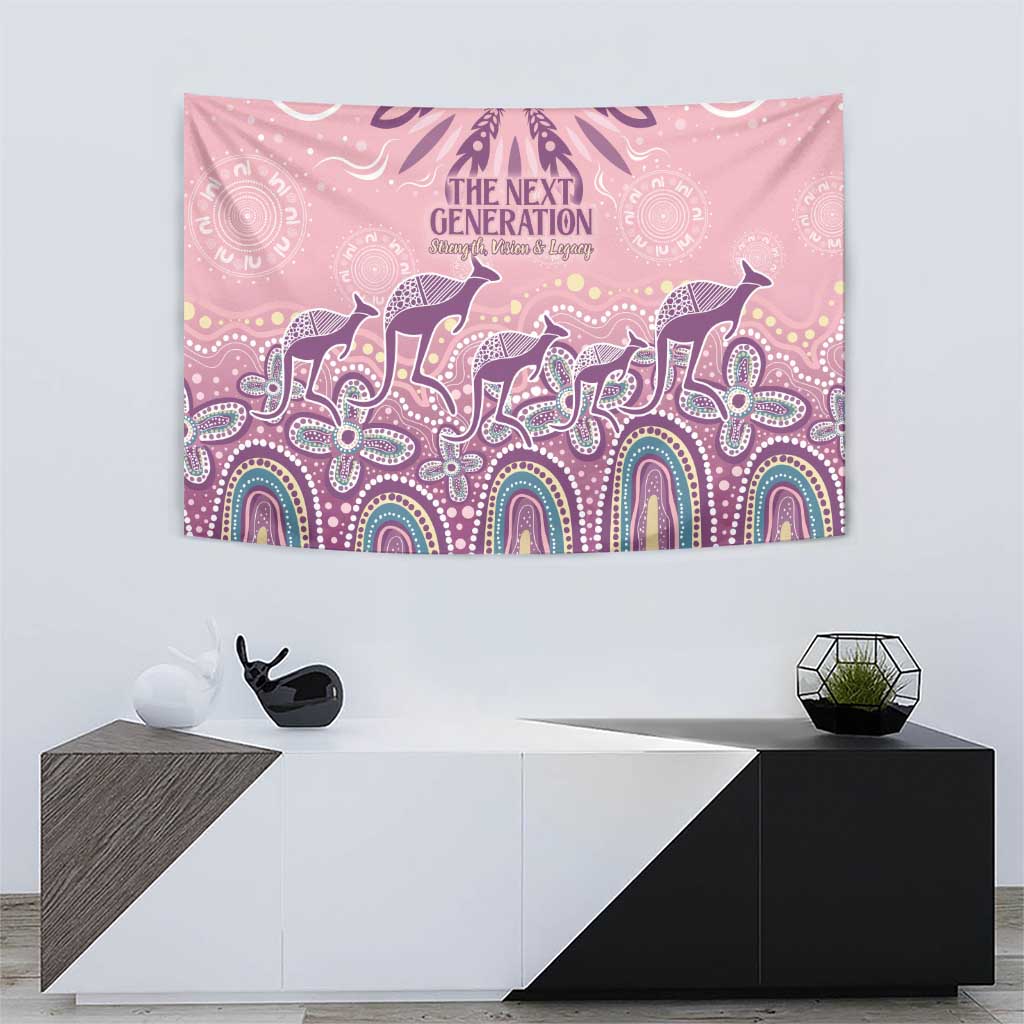 NAIDOC Week 2025 Indigenous Tapestry Pastel Dream