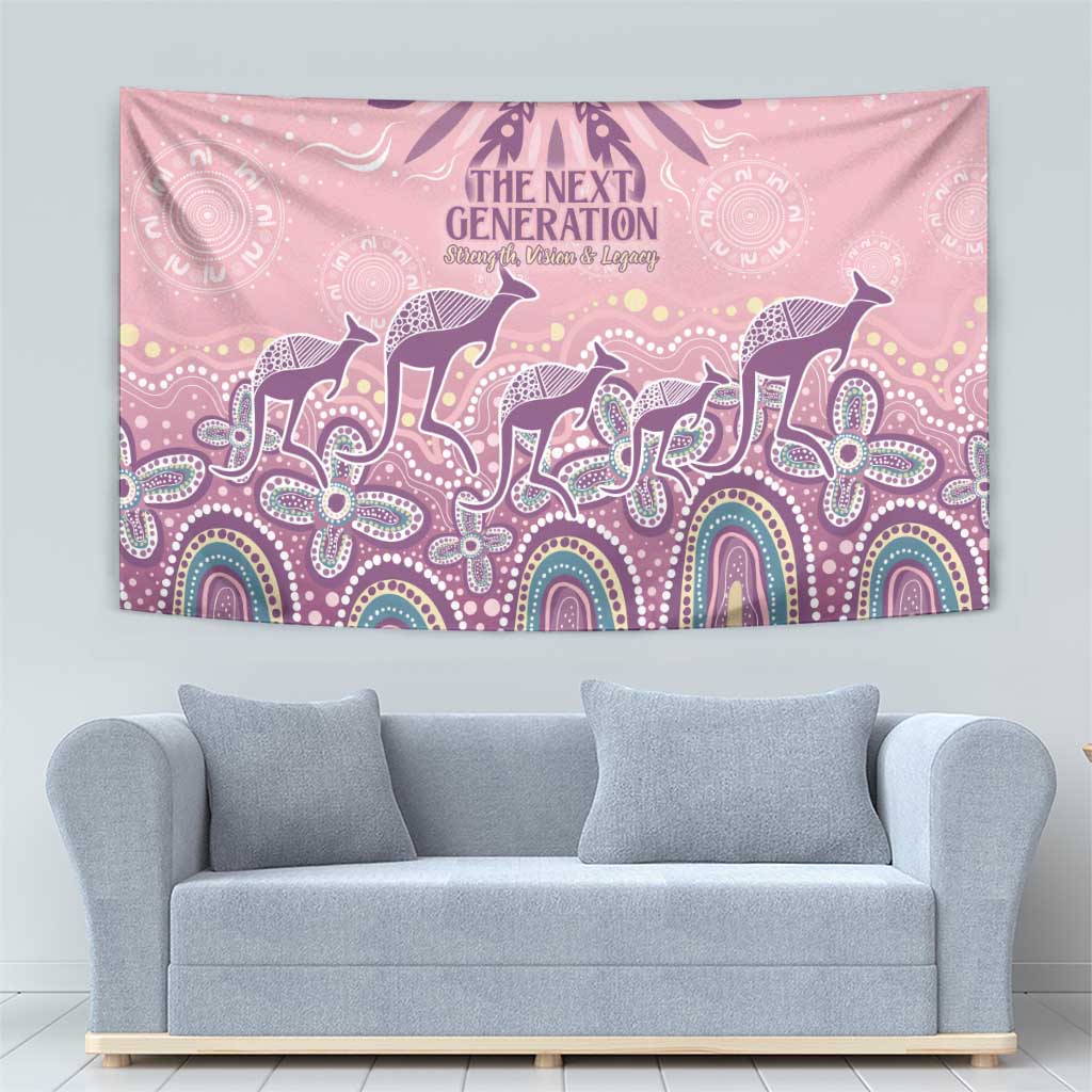 NAIDOC Week 2025 Indigenous Tapestry Pastel Dream