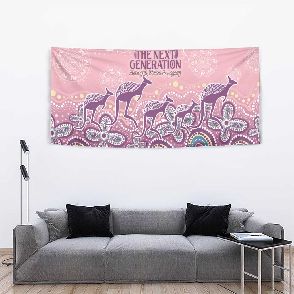 NAIDOC Week 2025 Indigenous Tapestry Pastel Dream